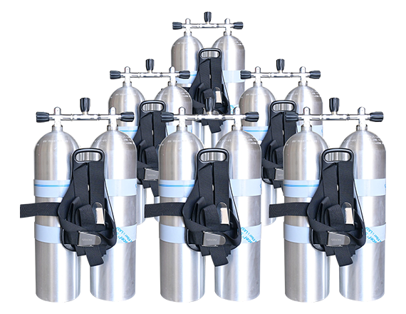 Twin Bailout Cylinders